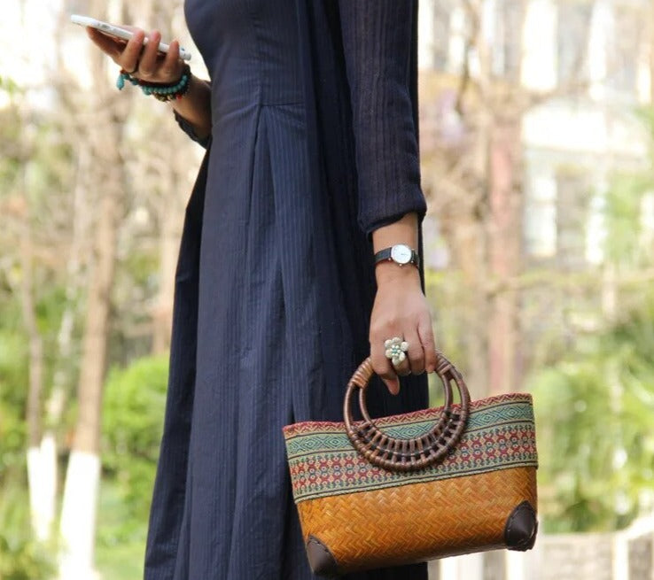 Bolsa de Praia Étnica Sunset - YesBeleza