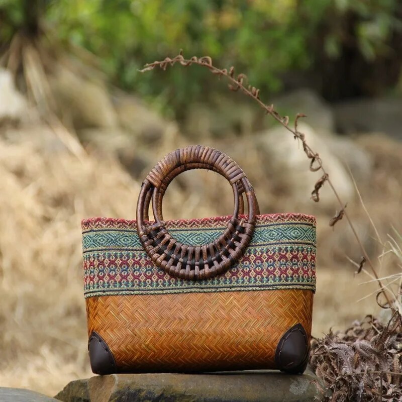 Bolsa de Praia Étnica Sunset - YesBeleza