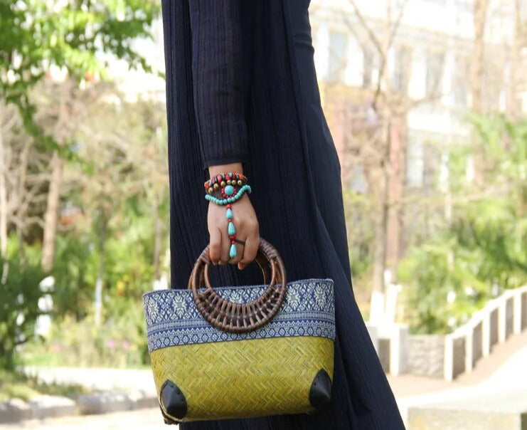 Bolsa de Praia Étnica Sunset - YesBeleza