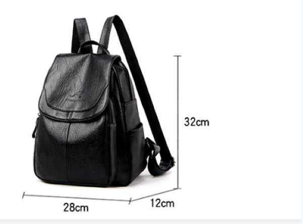 Mochila Couro; Legitimo Feminina; Mochila Couro Sintetico; Mochilas De Couro Feminina; Mochila de Couro Feminina; Mochila Feminina Jasmim; mochila preta; YESBELEZA;