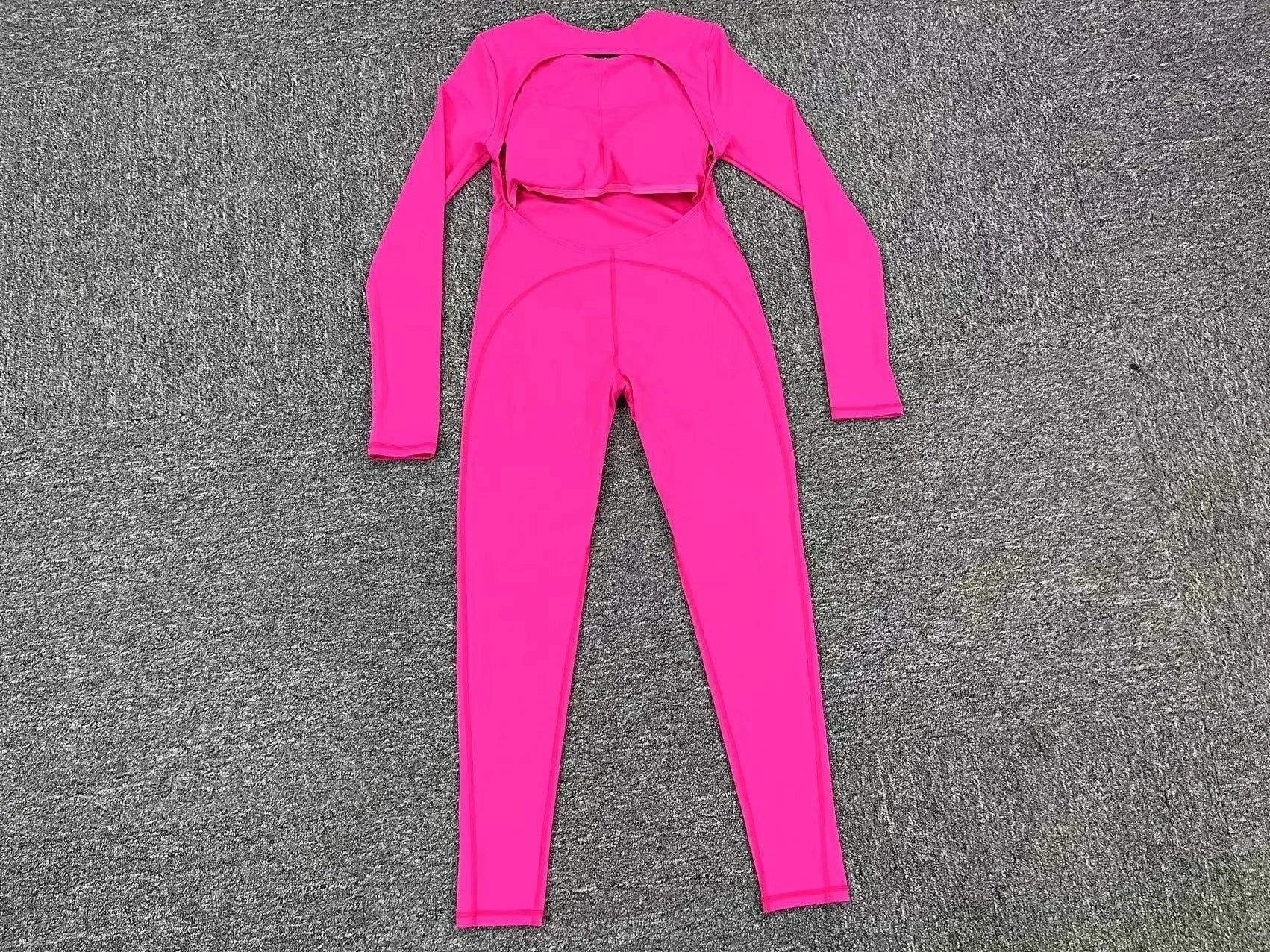 Macacão Fitness Manga Longa Jéssica