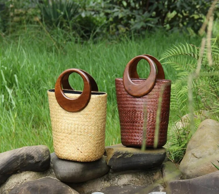 Bolsa de Praia Palha Luma - YesBeleza