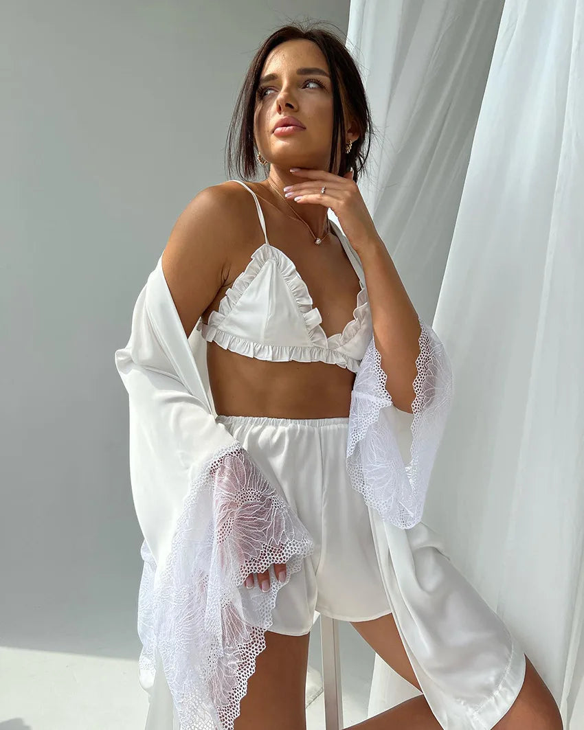 Pijama Branco Ana - YESBELEZA