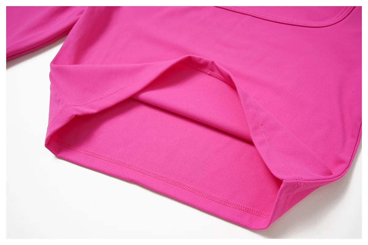 Cropped Fitness Manga Longa FlexActive