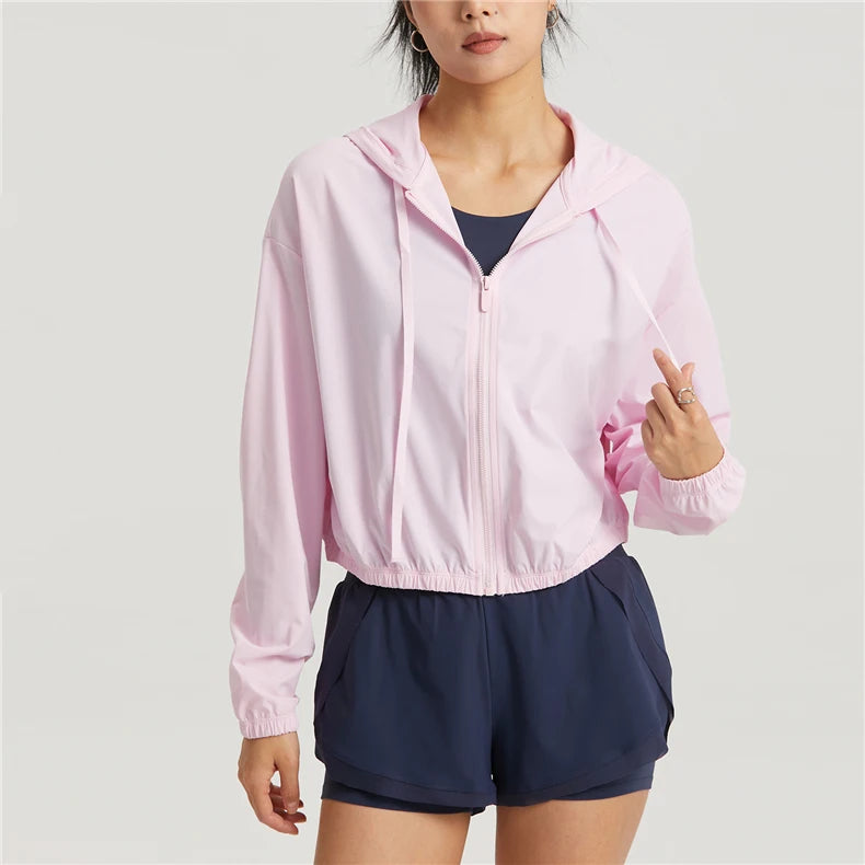 Jaqueta Nylon Rosa Urban - YESBELEZA