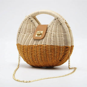 Bolsa Palha Rattan Bahamas