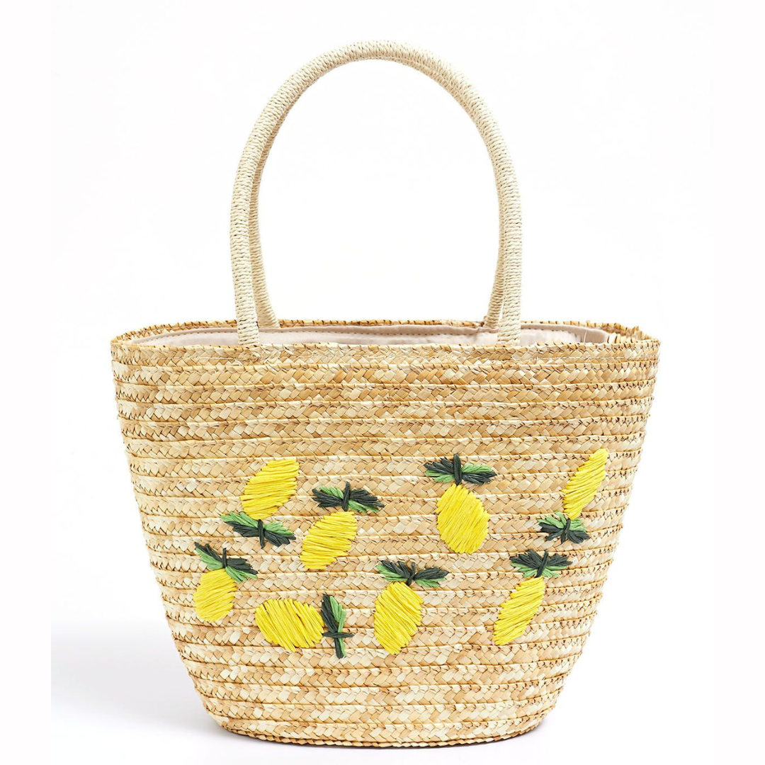 Bolsa Palha Rattan Sicilia