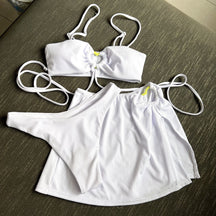 Conjunto Praia Branco Mary - YESBELEZA