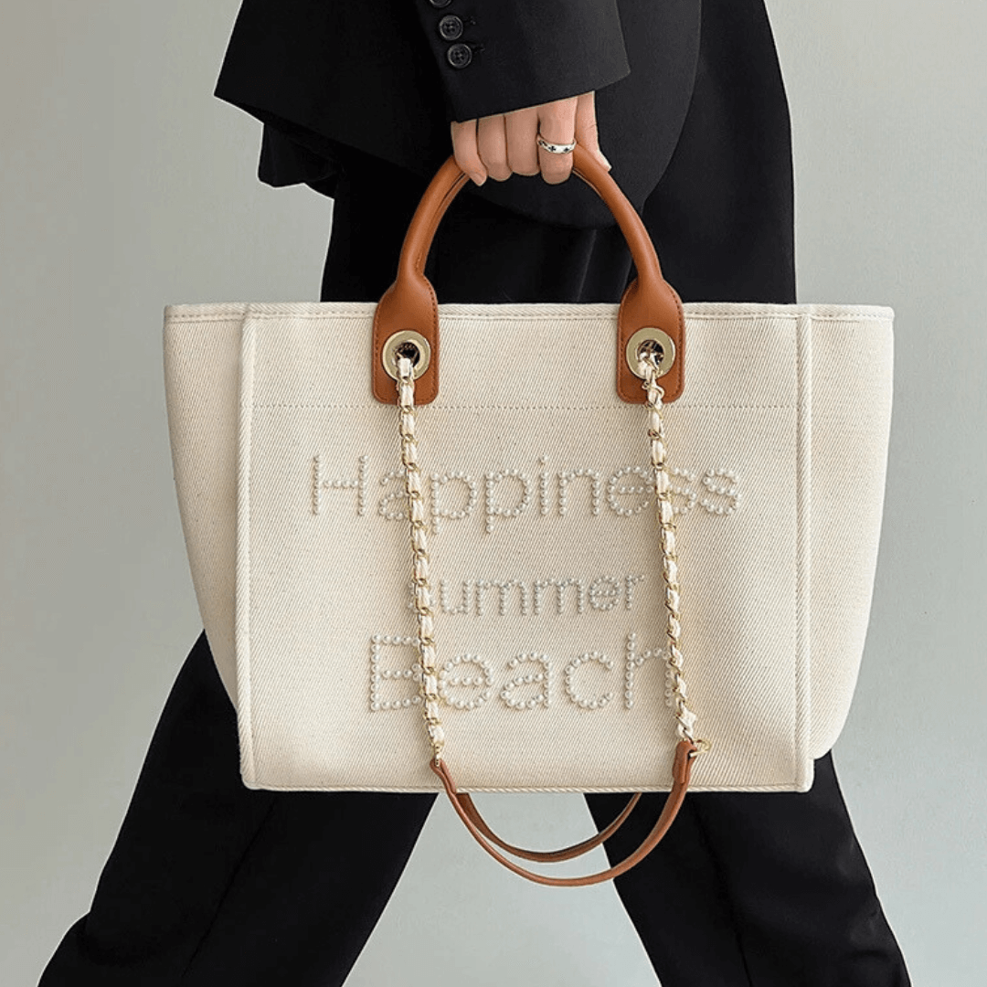 Bolsa Tote Happiness Beach - YESBELEZA