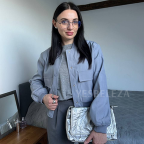 Jaqueta Bomber Stella com Bolsos