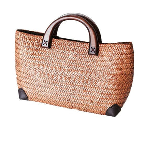 Bolsa de Praia Palha Dubai - YesBeleza