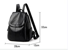 Mochila Couro; Legitimo Feminina; Mochila Couro Sintetico; Mochilas De Couro Feminina; Mochila de Couro Feminina; Mochila Feminina Jasmim; mochila preta; YESBELEZA; 