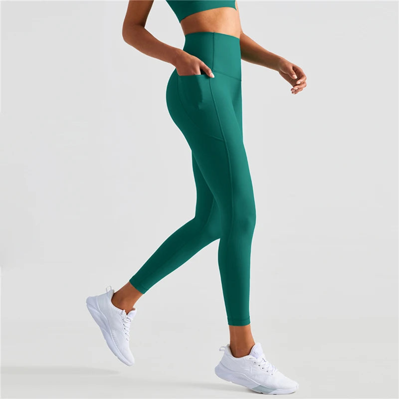 Calça Legging Canelada Mayla Azul - YESBELEZA