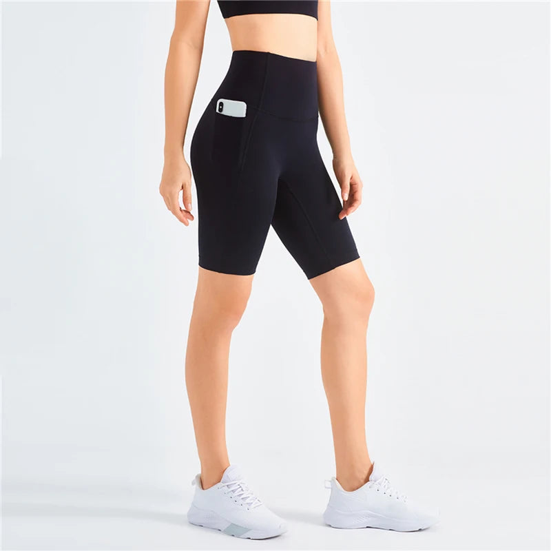 Bermuda Fitness Preto Ema - YESBELEZA