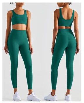 Calça Legging Canelada Mayla Verde - YESBELEZA