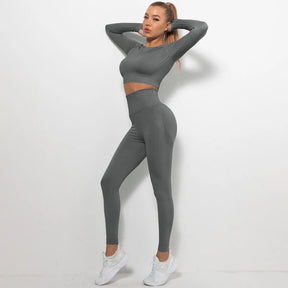 Conjunto Fitness Long Sleeve