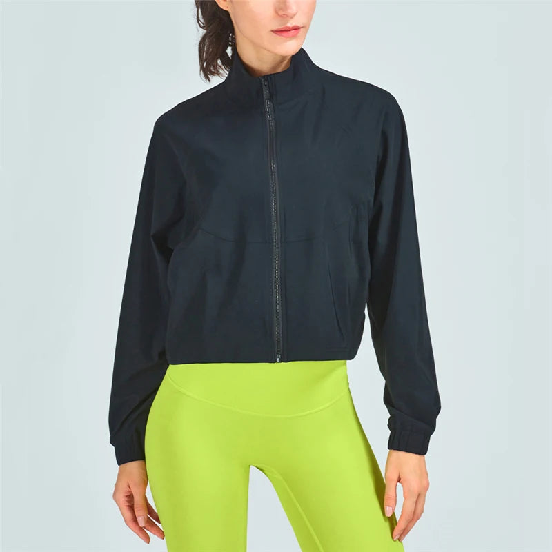 Jaqueta Nylon Preto Tina - YESBELEZA