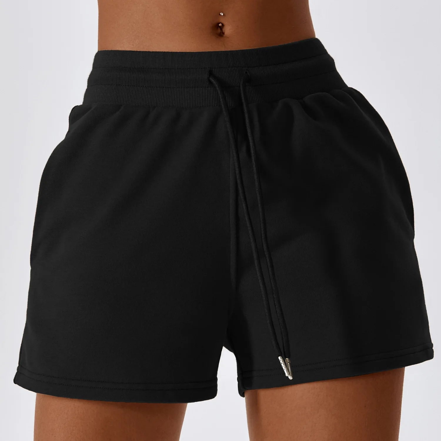 Shorts Fitness Preto Oliva Carla - YESBELEZA