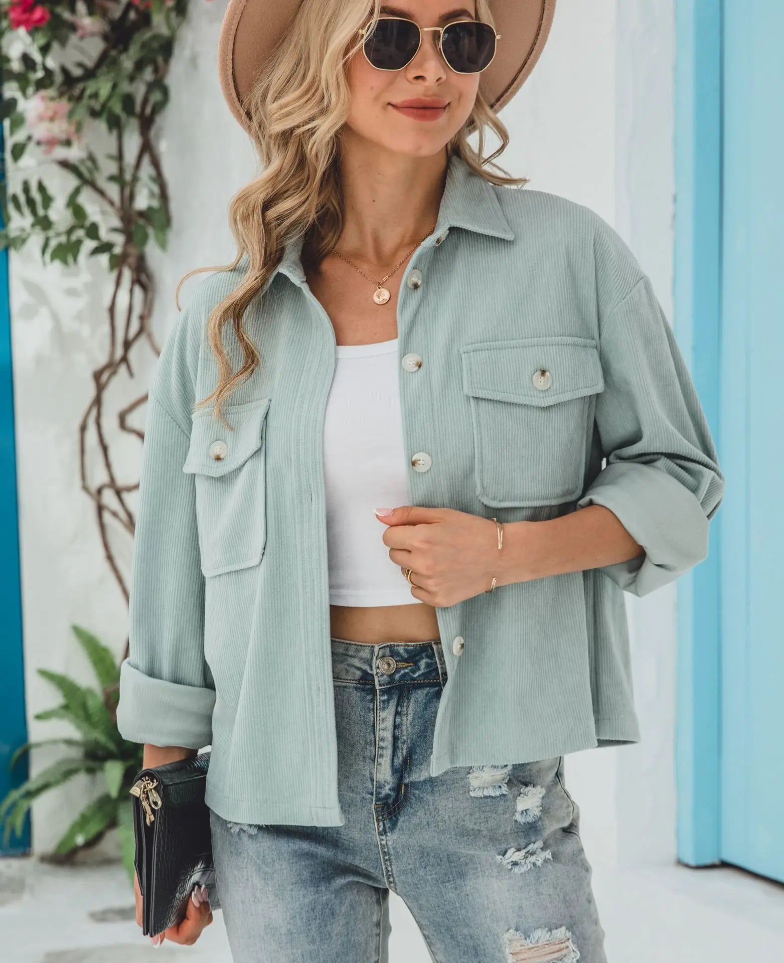 Jaqueta Bomber Verde Bella - YESBELEZA