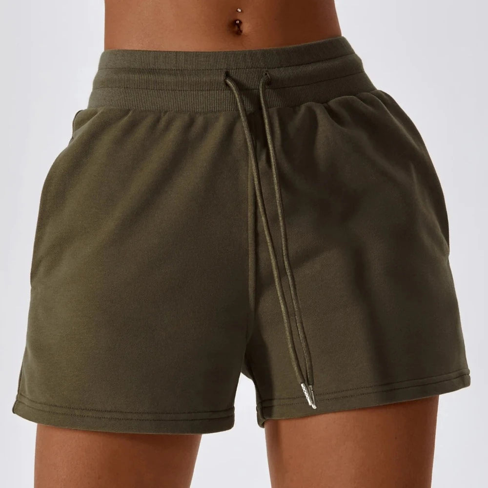 Shorts Fitness Verde Oliva Carla - YESBELEZA