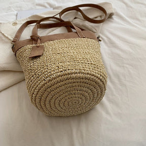 Bolsa De Praia Solana Yesbeleza; Bolsa de Praia de Palha