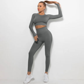 Conjunto Fitness Long Sleeve