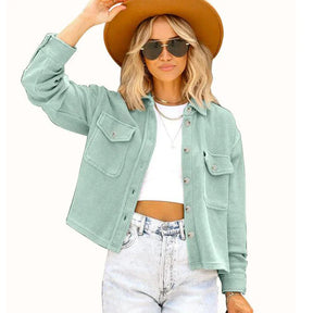 Jaqueta Bomber Verde Bella - YESBELEZA