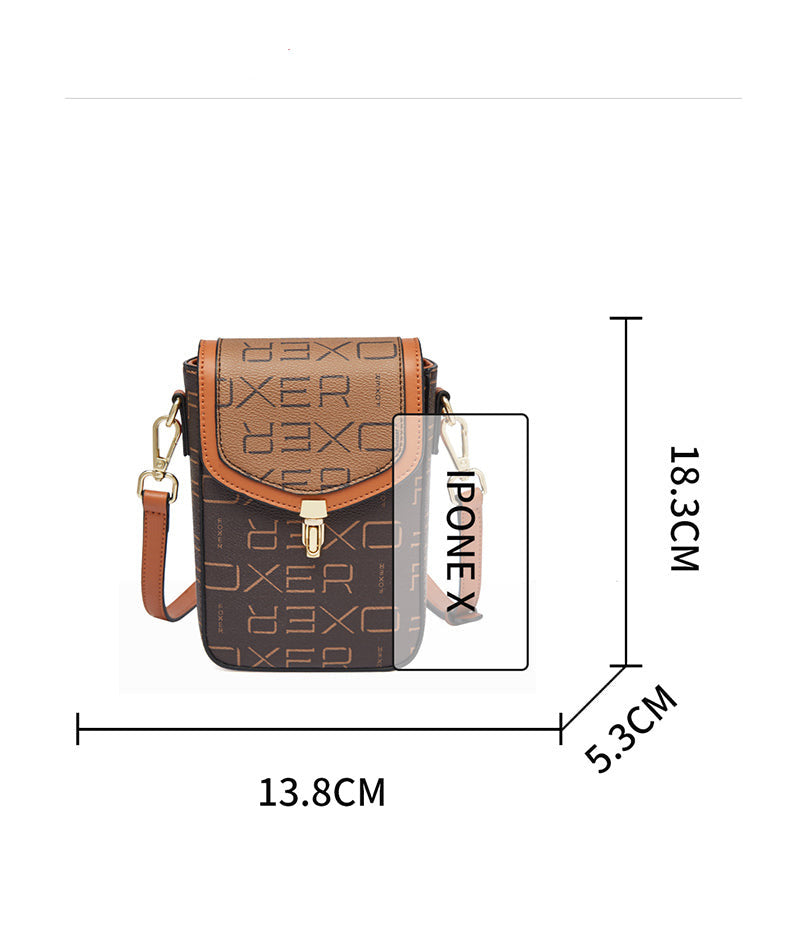 Bolsa Transversal Marrom - YesBeleza