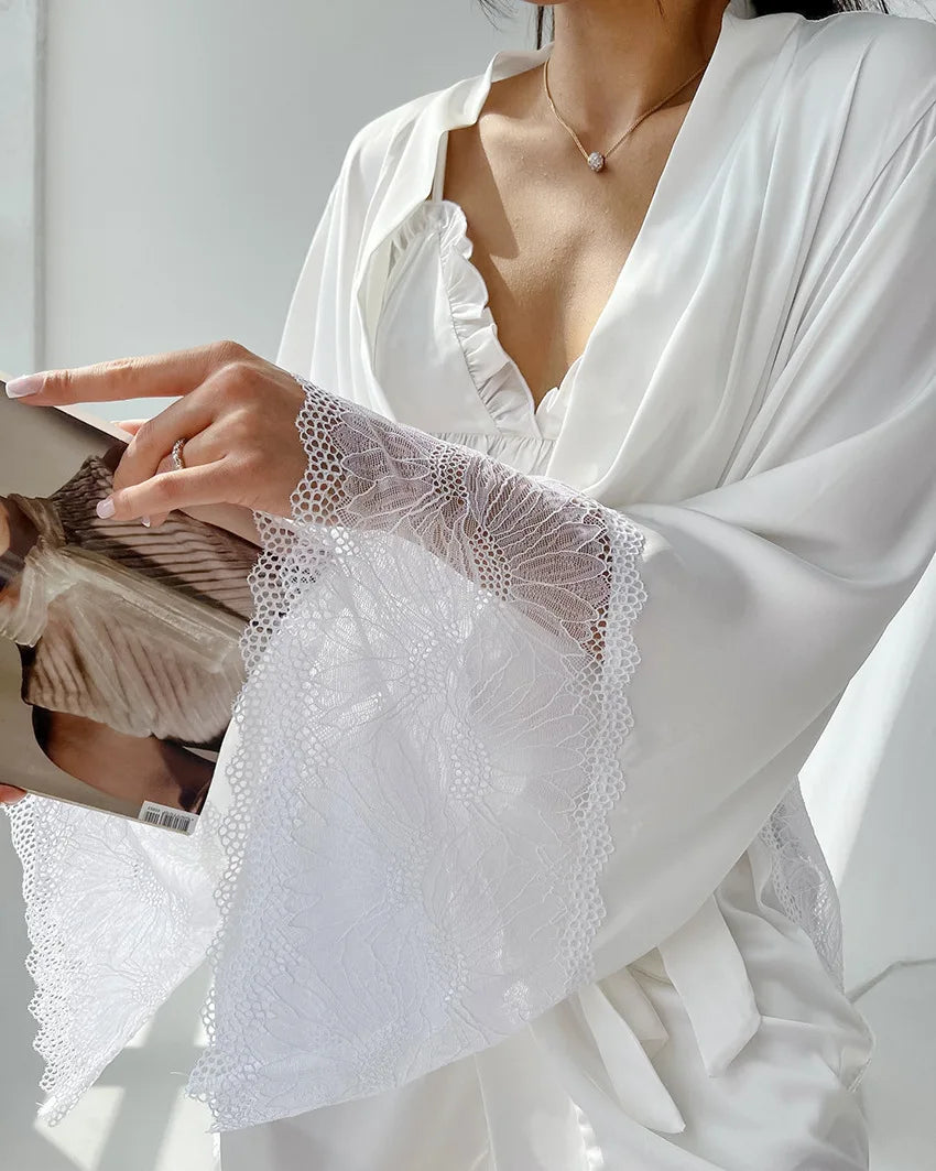 Pijama Branco Ana - YESBELEZA