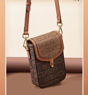 Bolsa Pequena Transversal Marrom - YesBeleza