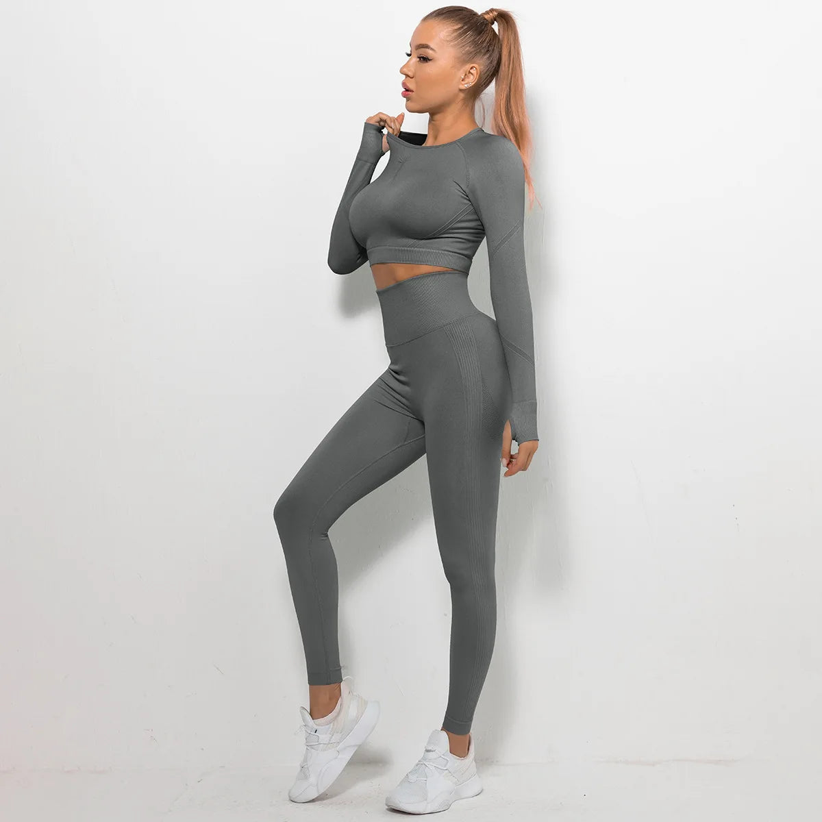 Conjunto Fitness Long Sleeve