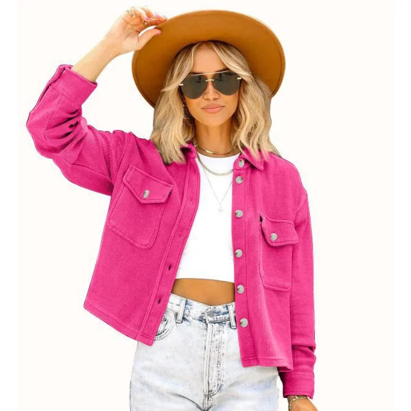 Jaqueta Bomber Rosa Bella- YESBELEZA