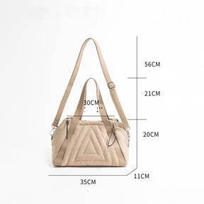 Bolsa Puffer Triangular Ayna - YESBELEZA