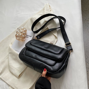 Bolsa Puffer Transversal Preto - YESBELEZA