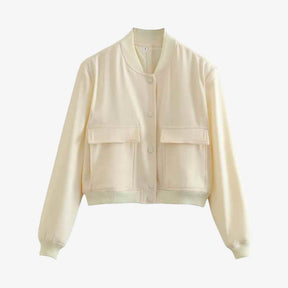 Jaqueta Bomber Stella com Bolsos - YESBELEZA