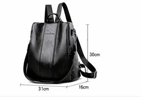 Mochila Feminina; Bolsa Mochila Feminina; Mochila Feminina Preto; Mochila Feminina Preta; Mochila Feminina Couro; Mochila Feminina Grande; YESBELEZA