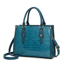 Bolsa Couro Tote Croco